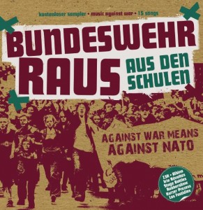 CD "Bundeswehr raus aus den Schilen" mit Linksjugend solid - Vorderseite