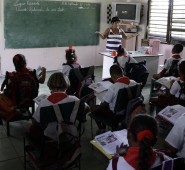 Auf Cuba hat eine Klasse nicht mehr als 20 SchülerInnen