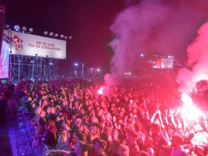 Zu den Konzerten auf dem KNE-Festival kommen seit jeher die bekanntesten Künstler aus dem ganzen Land