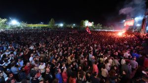 Das Odigits-Festival der Kommunistischen Jugend ist das größte politisch-kulturelle Event in ganz Griechenland