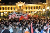 KKE Demonstration vergangenen Dienstag