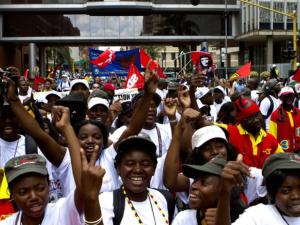 Der gleiche Kampf – überall: Bei den Weltfestspielen in Südafrika