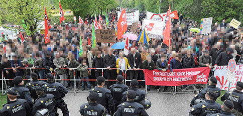 München: Solidarität mit denen, die sitzen bleiben!