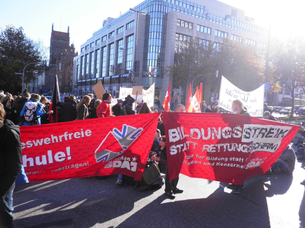 München: 3.000 beim Münchner Bildungsstreik