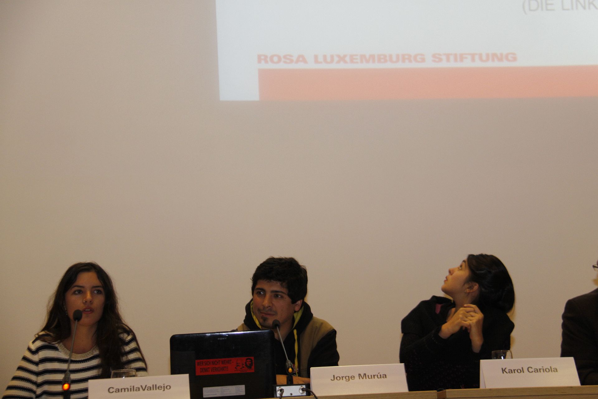 „Es geht um die Macht“: VertreterInnen der Chilenischen Studierendenbewegung berichten über ihre Erfahrungen