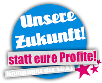 Unsere Zukunft statt eure Profite!