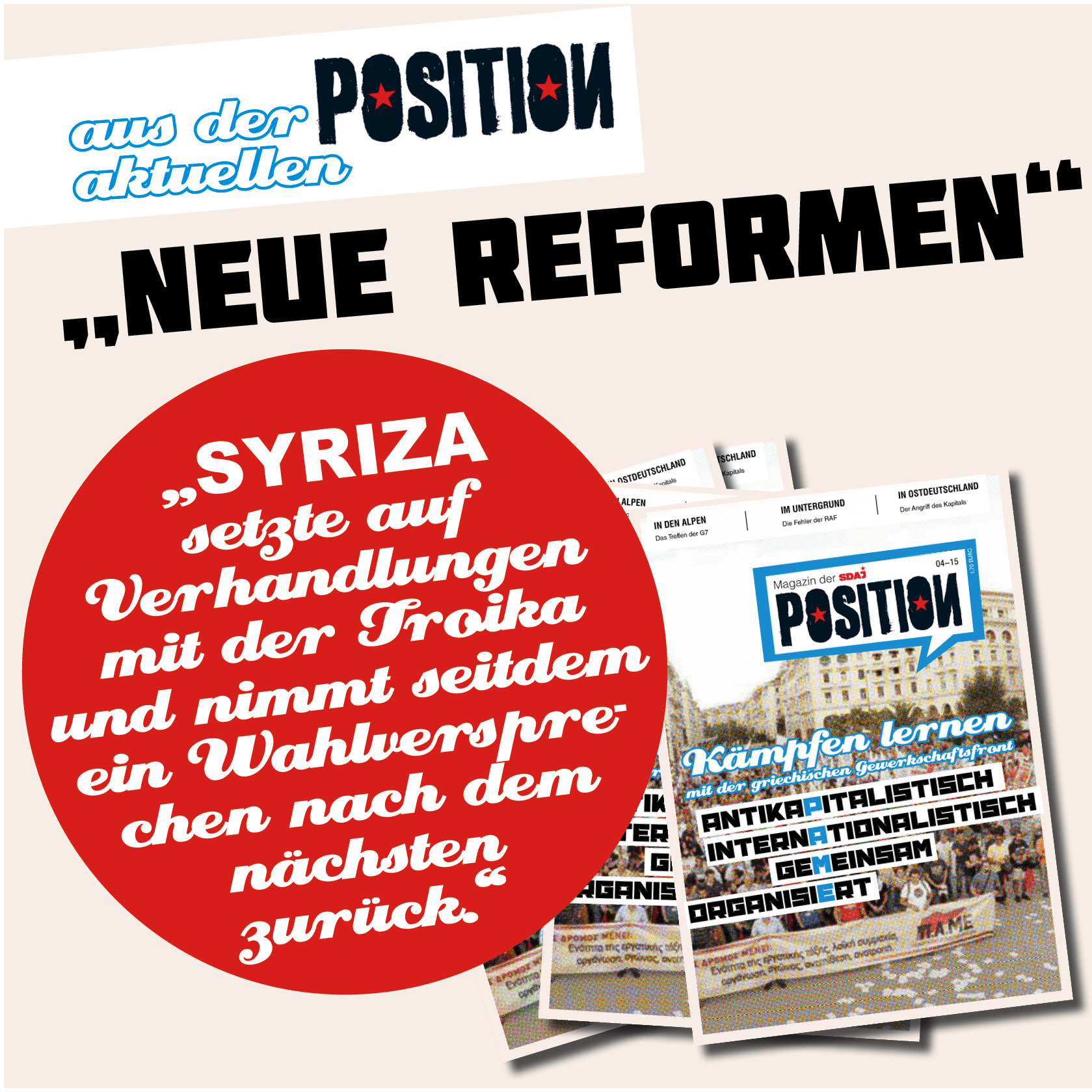 Neue Reformen