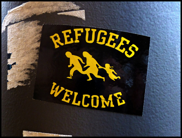 Es ist genug für alle da. Refugees welcome!