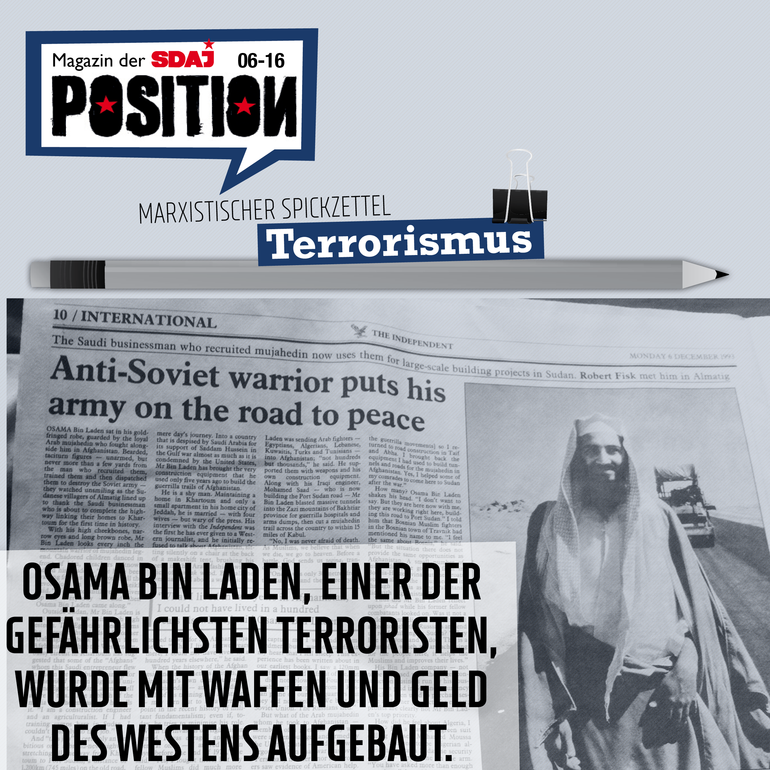 Spickzettel: „Terrorismus“