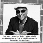 Der Sohn Mannheims Xavier Naidoo tritt für die Reichsbürger auf, die sich einbilden noch im Deutschen Reich zu leben. Photo © maniadb.com (CC BY SA 2.0)