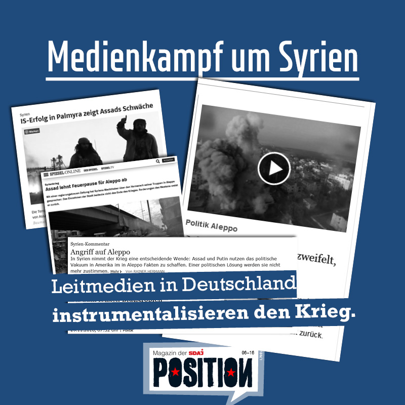 Medien-Kampf um Syrien