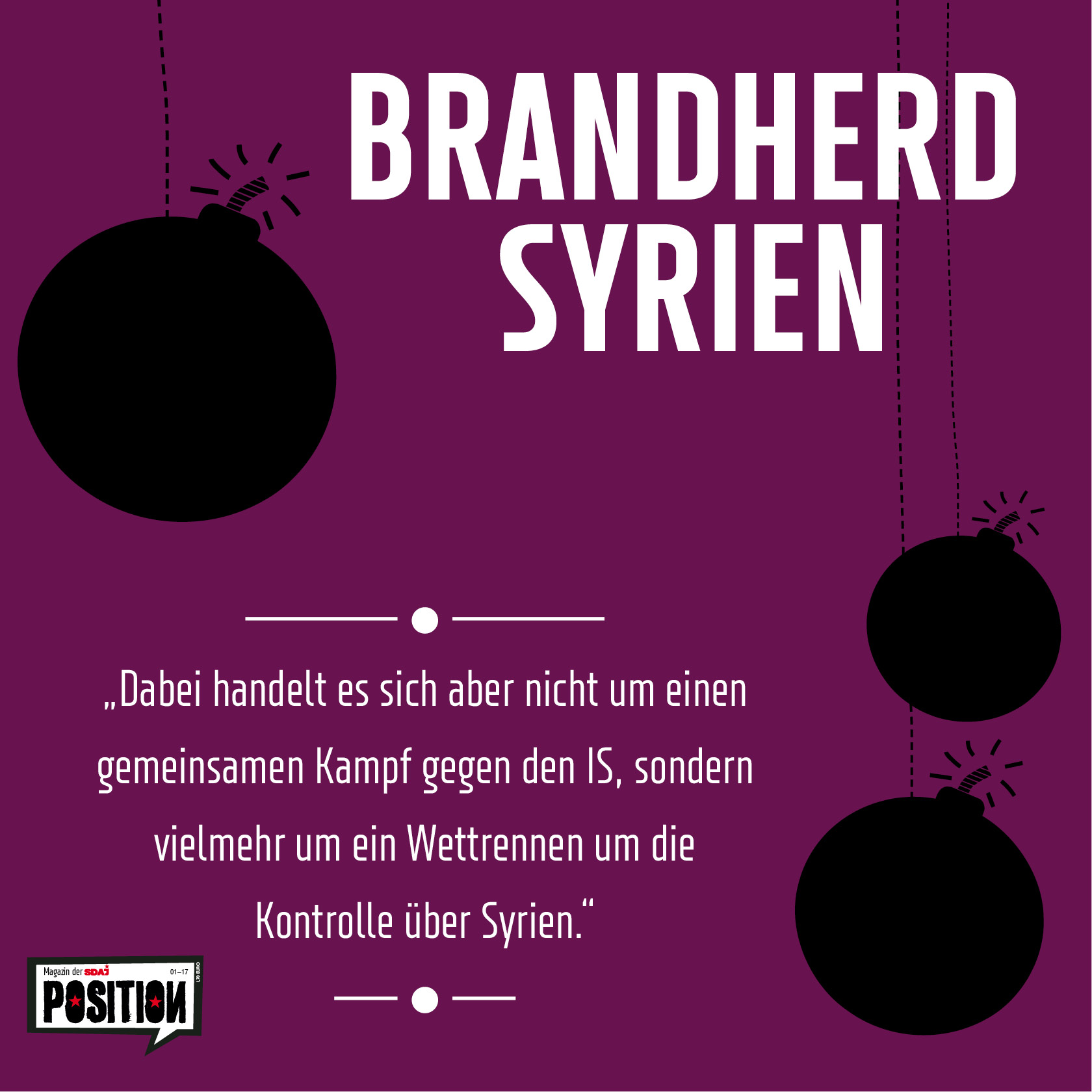 Brandherd Syrien