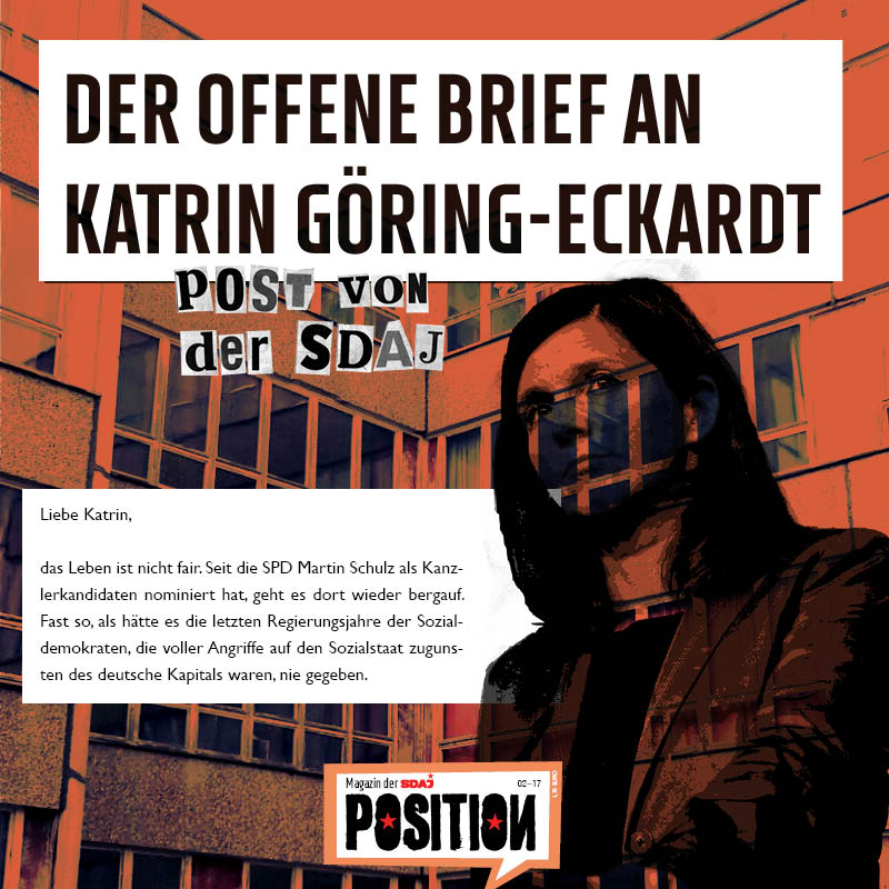 Der Offene Brief an Katrin Göring-Eckardt