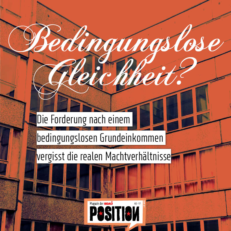 Bedingungslose Gleichheit?