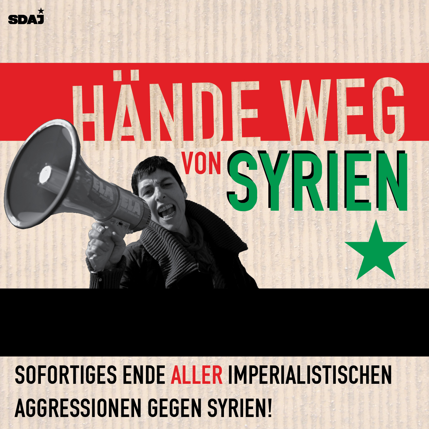 Hände weg von Syrien!