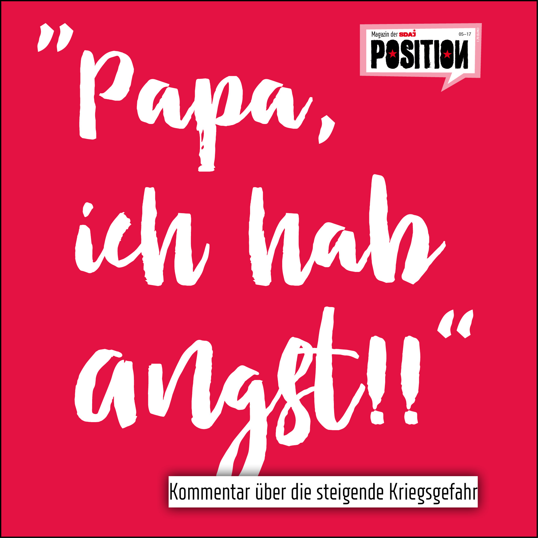 „Papa, ich hab Angst!!“