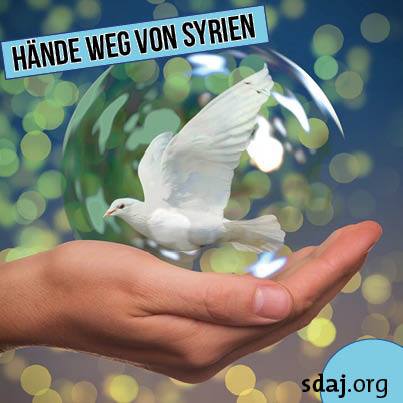 Hände weg von Syrien!