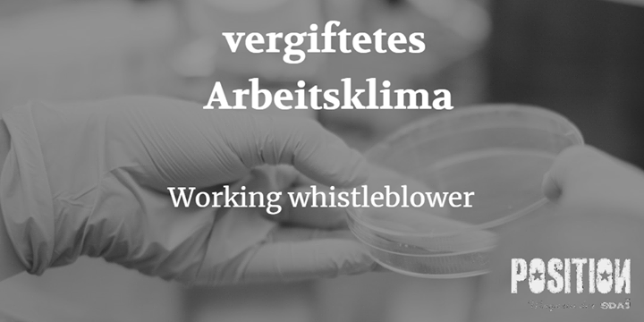 Vergiftetes Arbeitsklima (POSITION  #3/18)…