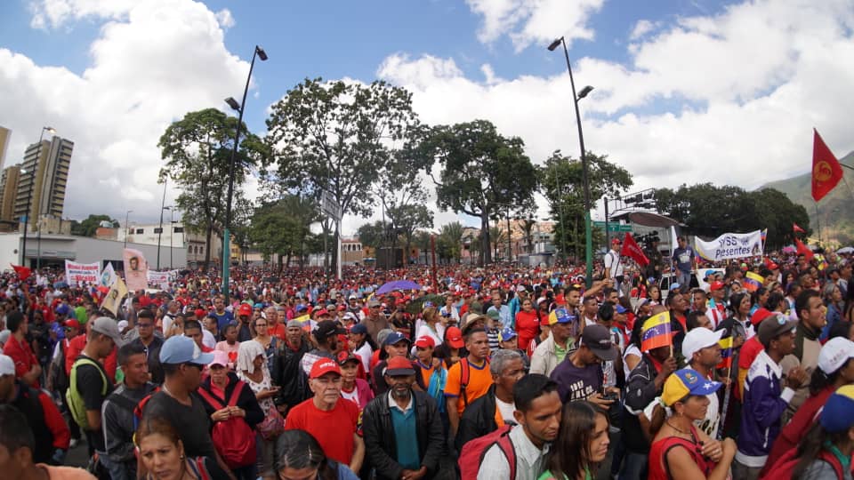 Solidarität mit dem venezolanischen Volk und seiner gewählten Regierung!