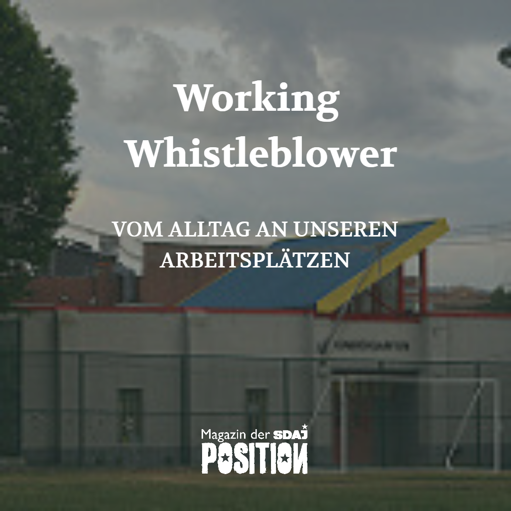 Working Whistleblower (POSITION #5/18)…