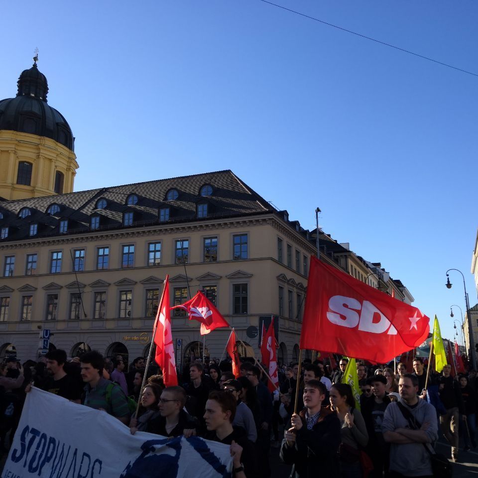 Proteste gegen die Münchner Sicherheitskonferenz