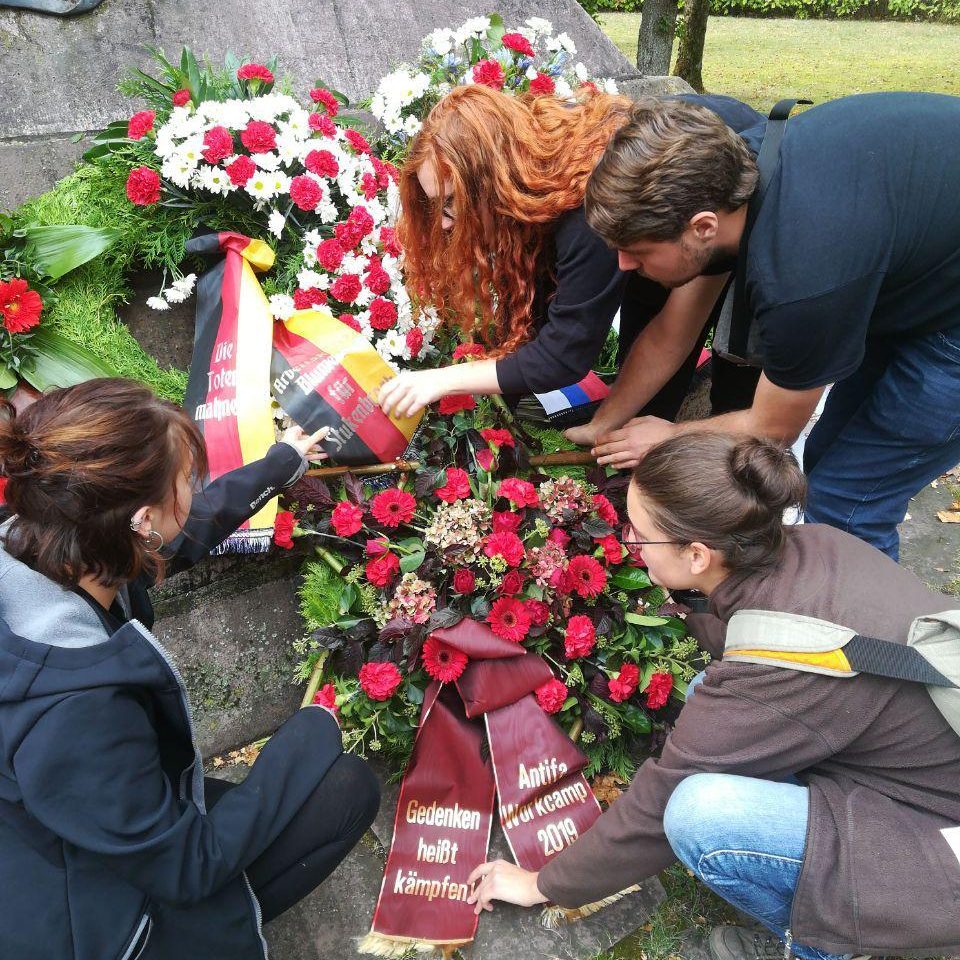 Gedenken an Sowjetsoldaten in Stukenbrock