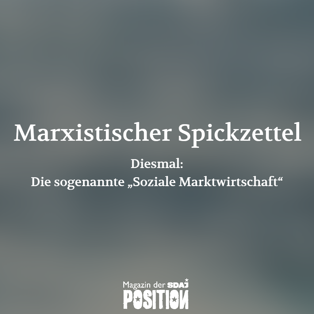 Marxistischer Spickzettel (POSITION #05/19)