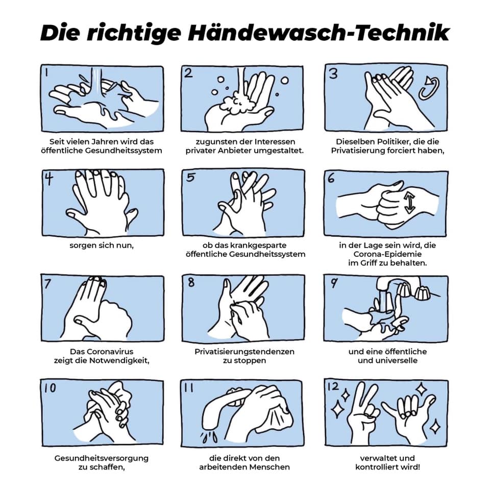 How to wash your hands these days