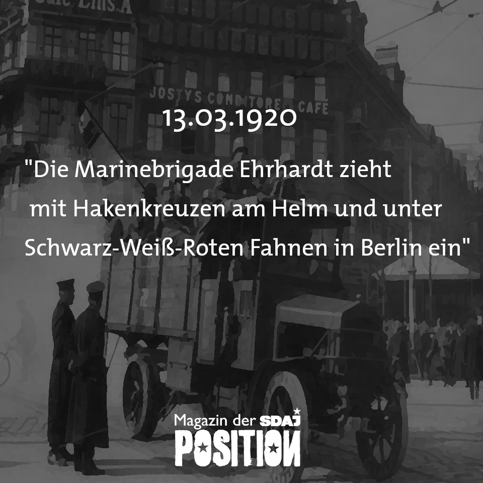 „Es muss gehandelt, nicht verhandelt werden!“- Hintergründe zum Kapp-Putsch 1920