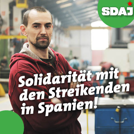 Solidarität mit den streikenden Arbeiterinnen und Arbeitern von Mercedes in Spanien!