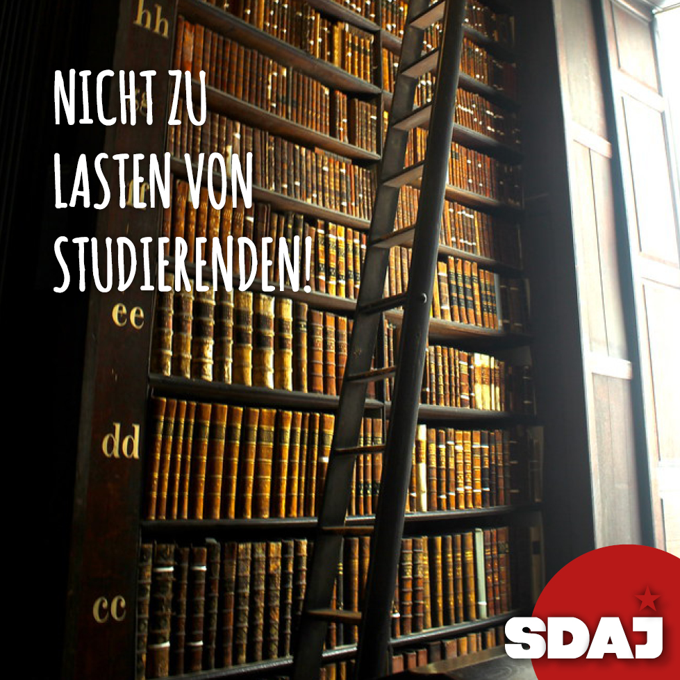 Nicht zu Lasten von Studierenden!