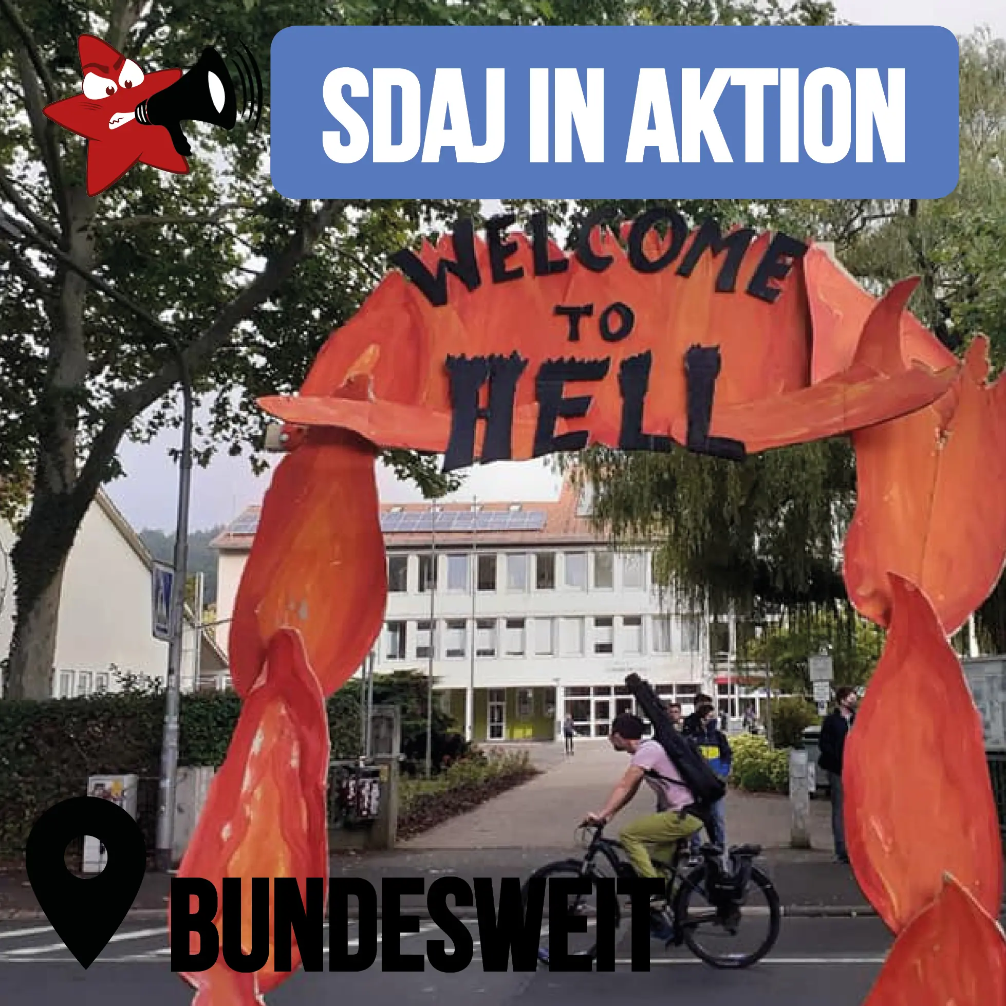 SDAJ in Aktion: bundesweit