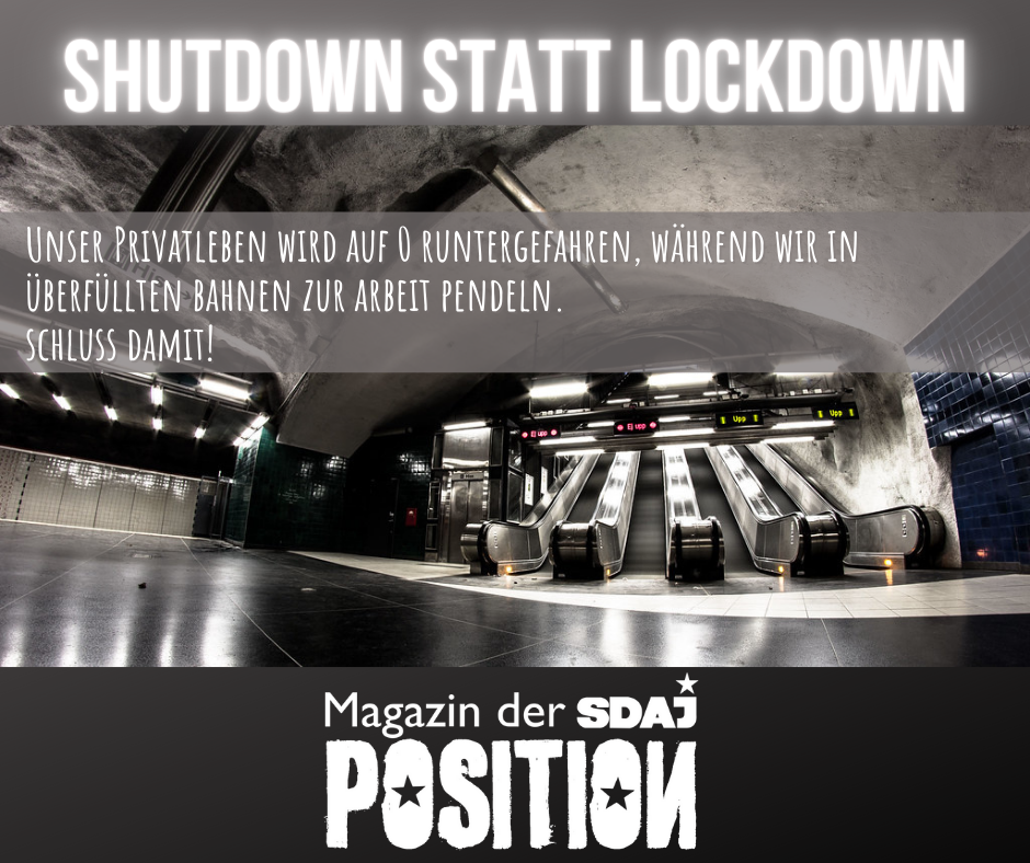 Shutdown statt Lockdown