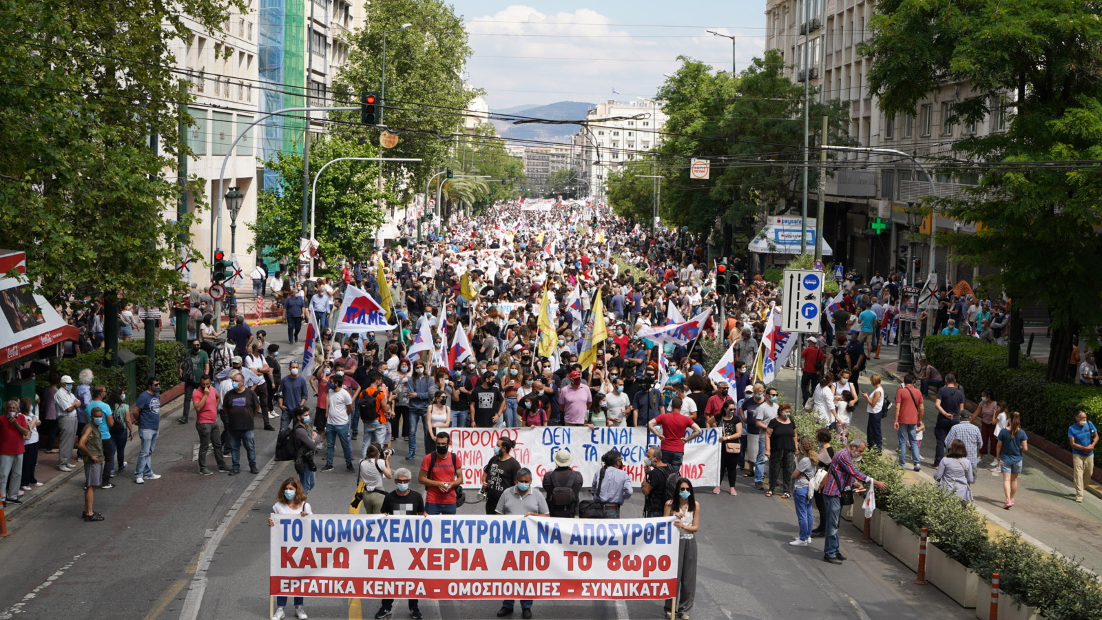 Solidarität mit den Streikenden in Griechenland!