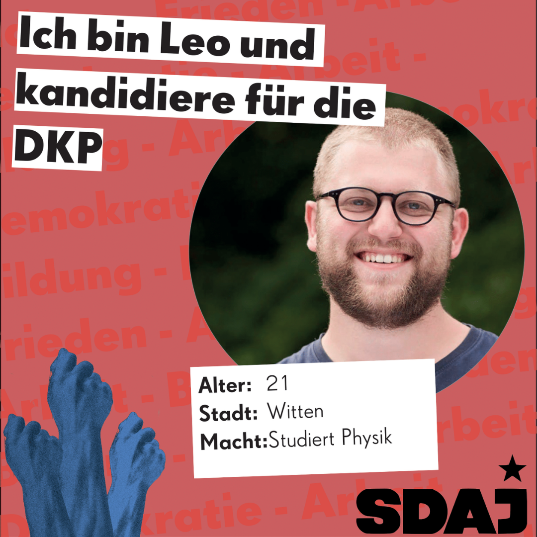 Jungkandidat*innenvorstellung zur Bundestagswahl: Leo