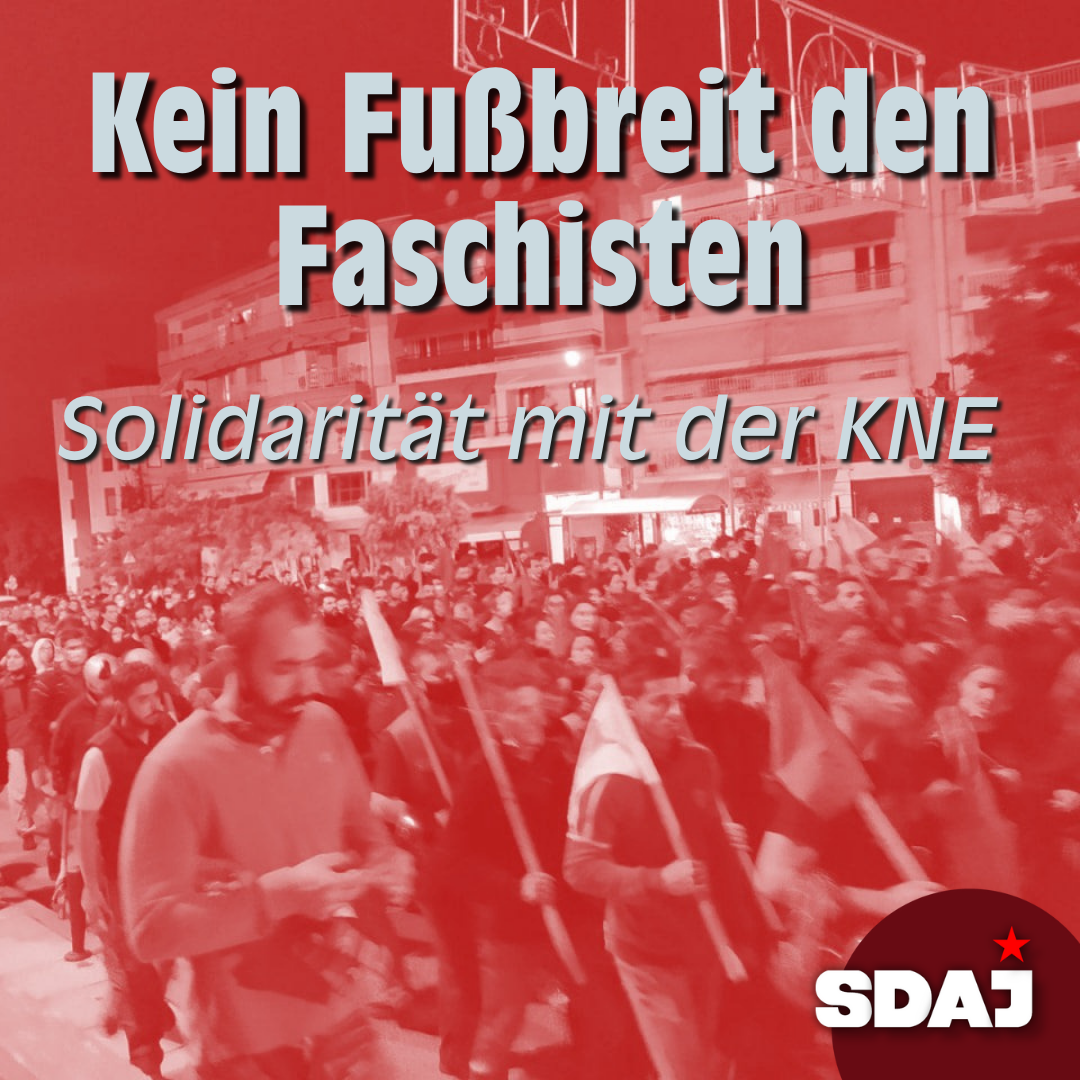 Solidarität mit der KNE – Kein Fußbreit dem Faschismus!  