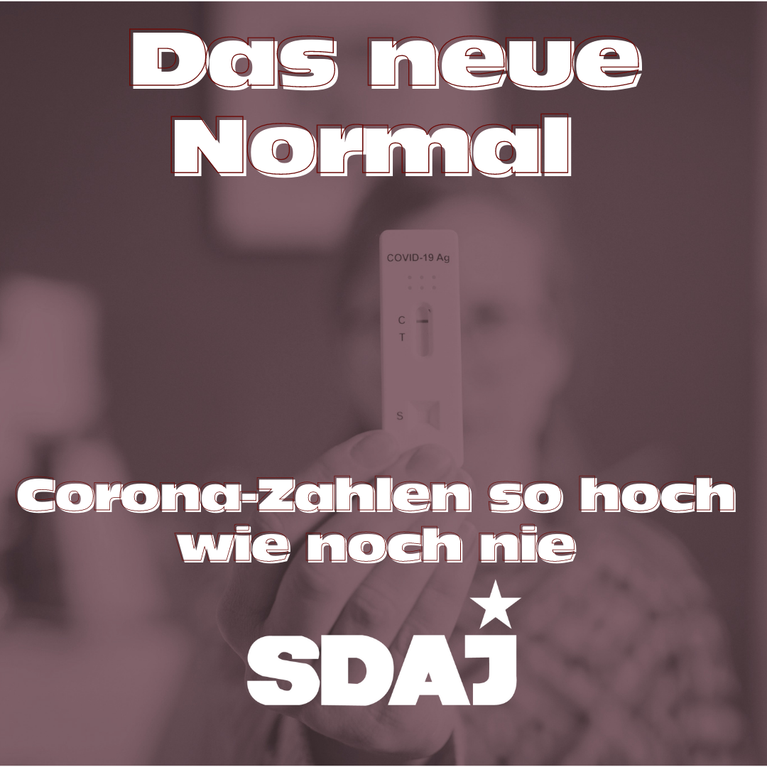 Das neue Normal  Corona-Zahlen so hoch wie noch nie