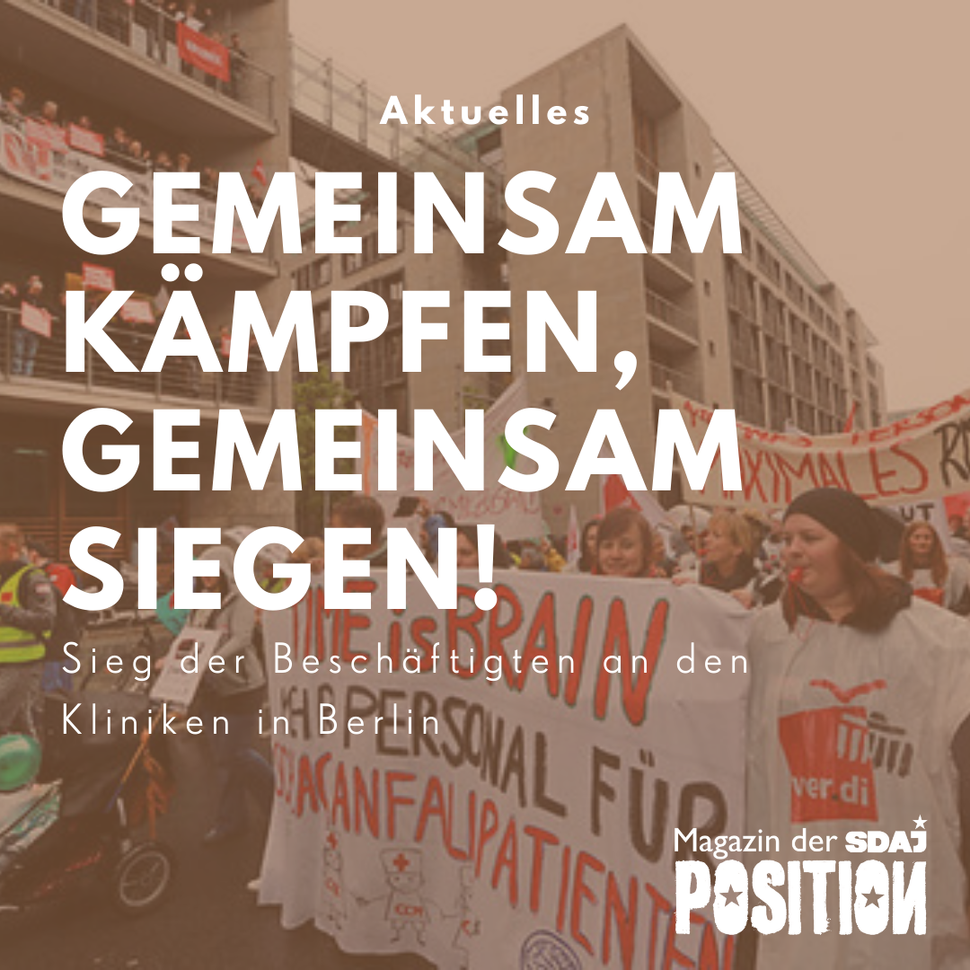 Gemeinsam kämpfen – Gemeinsam siegen! – Sieg der Beschäftigten an den Kliniken in Berlin