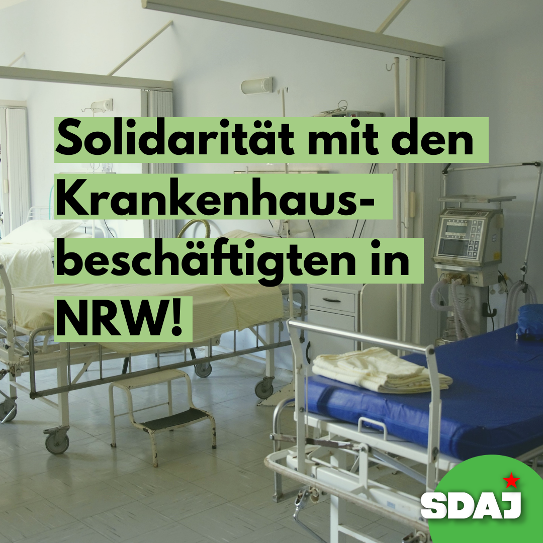 Solidarität mit den Krankenhausbeschäftigten in NRW!