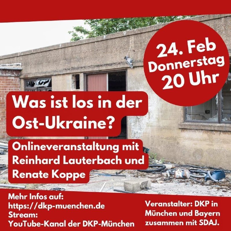 Online-Veranstaltung mit Einschätzungen von Reinhard Lauterbach, Berichterstatter zum Thema für die Tageszeitung jungeWelt, und Renate Koppe, Leiterin der internationalen Kommission beim DKP-Parteivorstand.