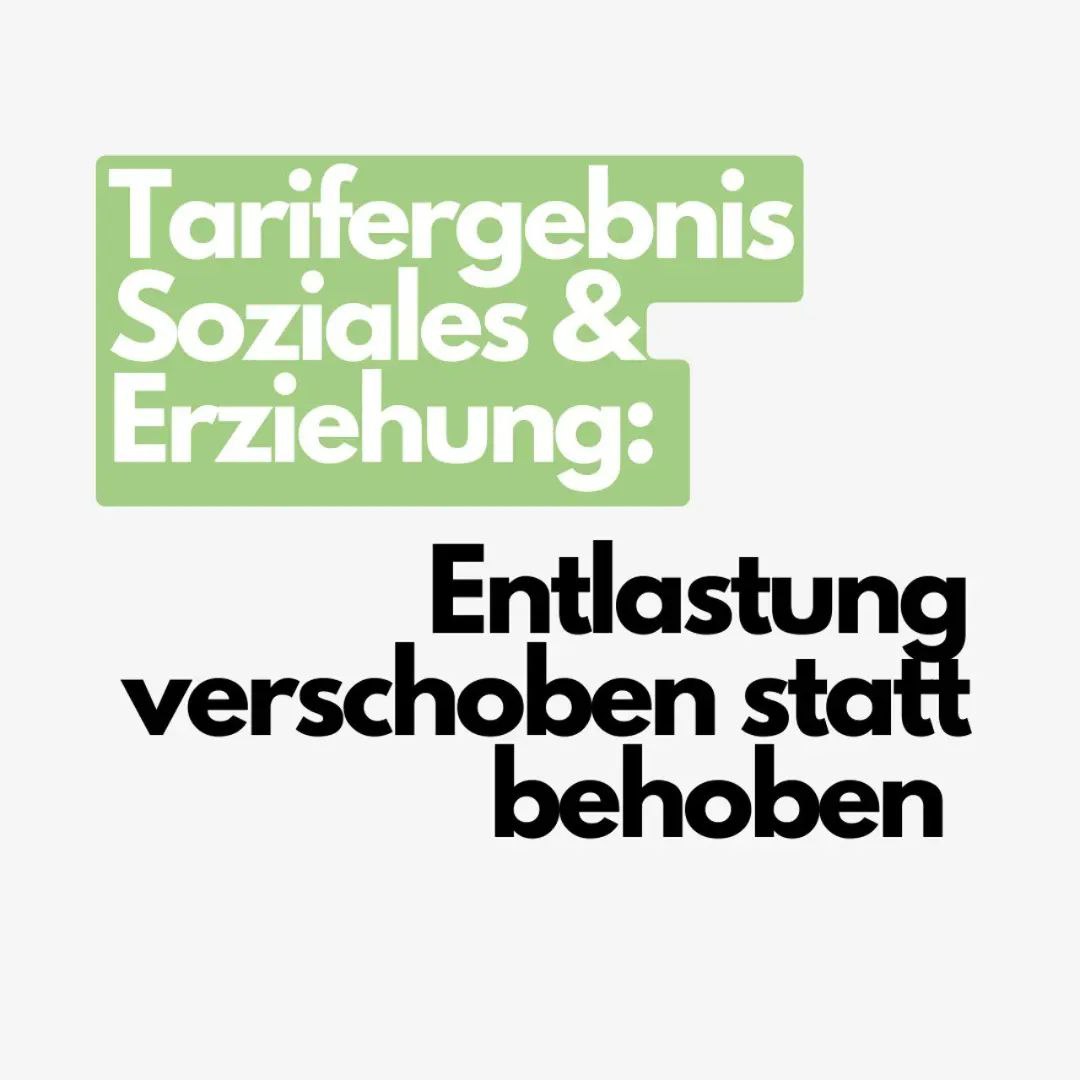 Auswertung Tarifrunde Soziales und Erziehung