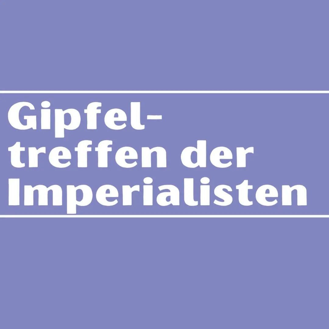 Gipfeltreffen der Imperialisten