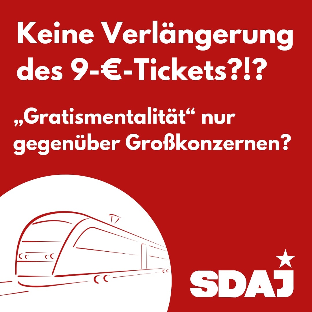 Keine Verlängerung des 9-€-Tickets – „Gratismentalität“ nur gegenüber Großkonzernen