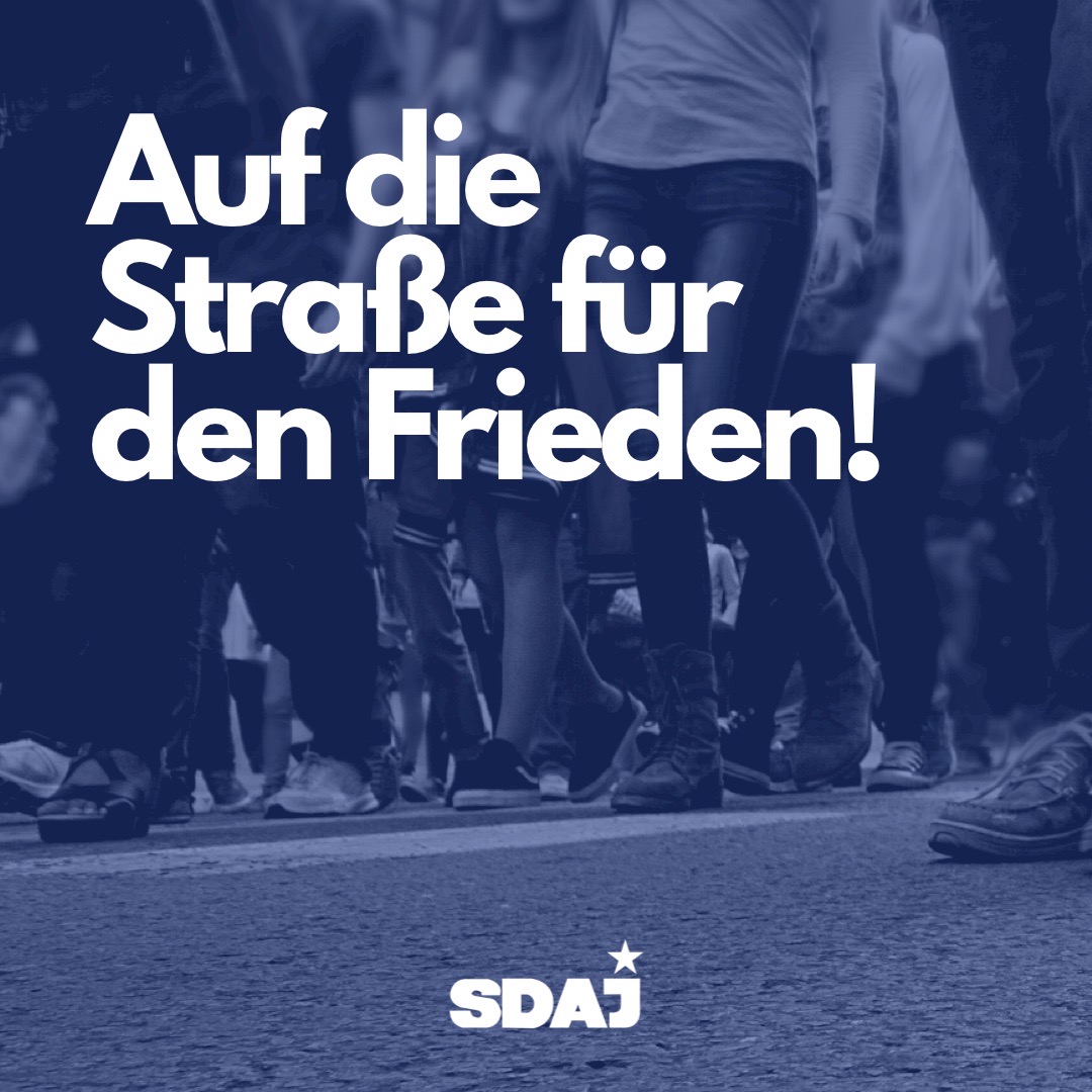 Auf die Straße für den Frieden!