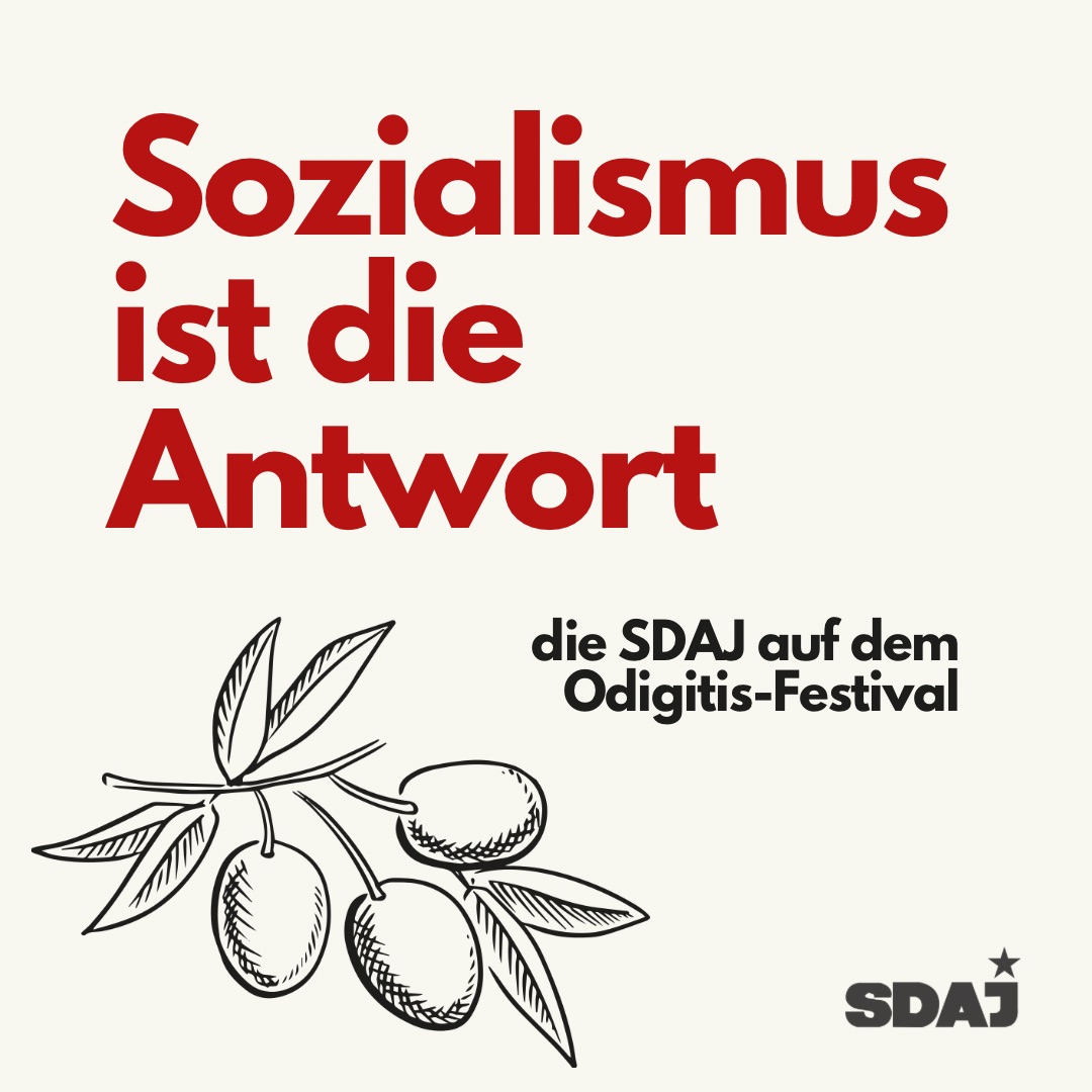 Sozialismus ist die Antwort – die SDAJ auf dem Odigitis-Festival