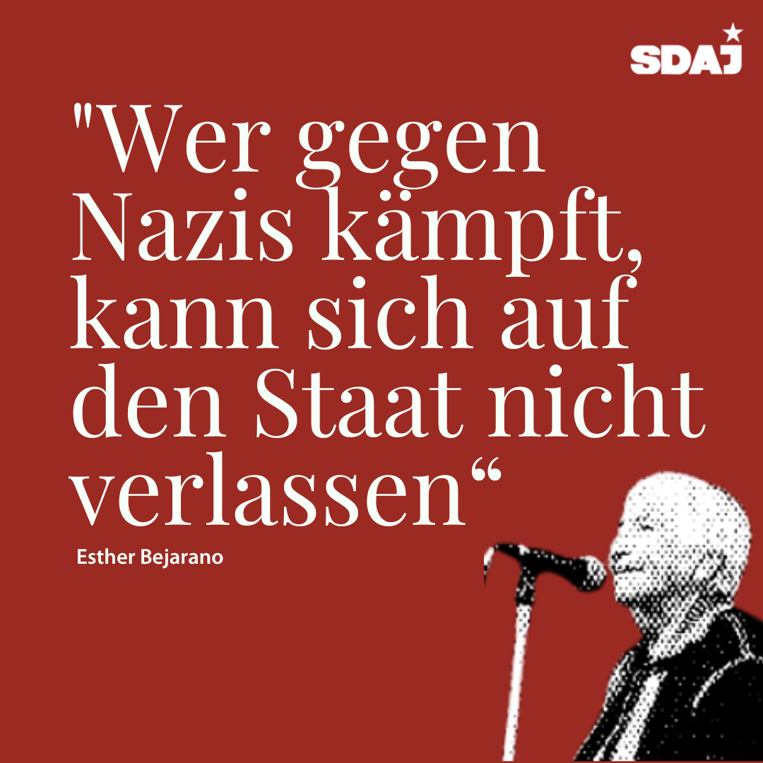 „Wer gegen Nazis kämpft, kann sich auf den Staat nicht verlassen“ – Esther Bejarano