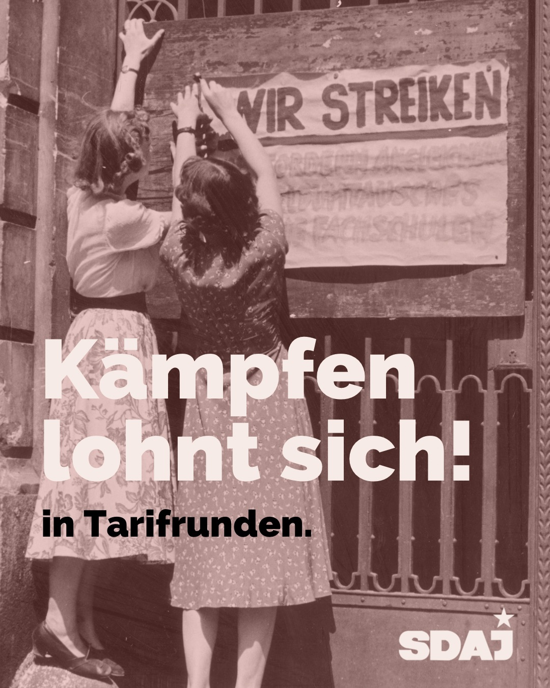 Kämpfen lohnt sich: In Tarifrunden!