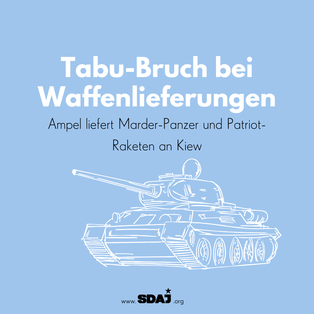 Tabu-Bruch bei Waffenlieferungen – Ampel liefert Marder-Panzer und Patriot-Raketen an Kiew