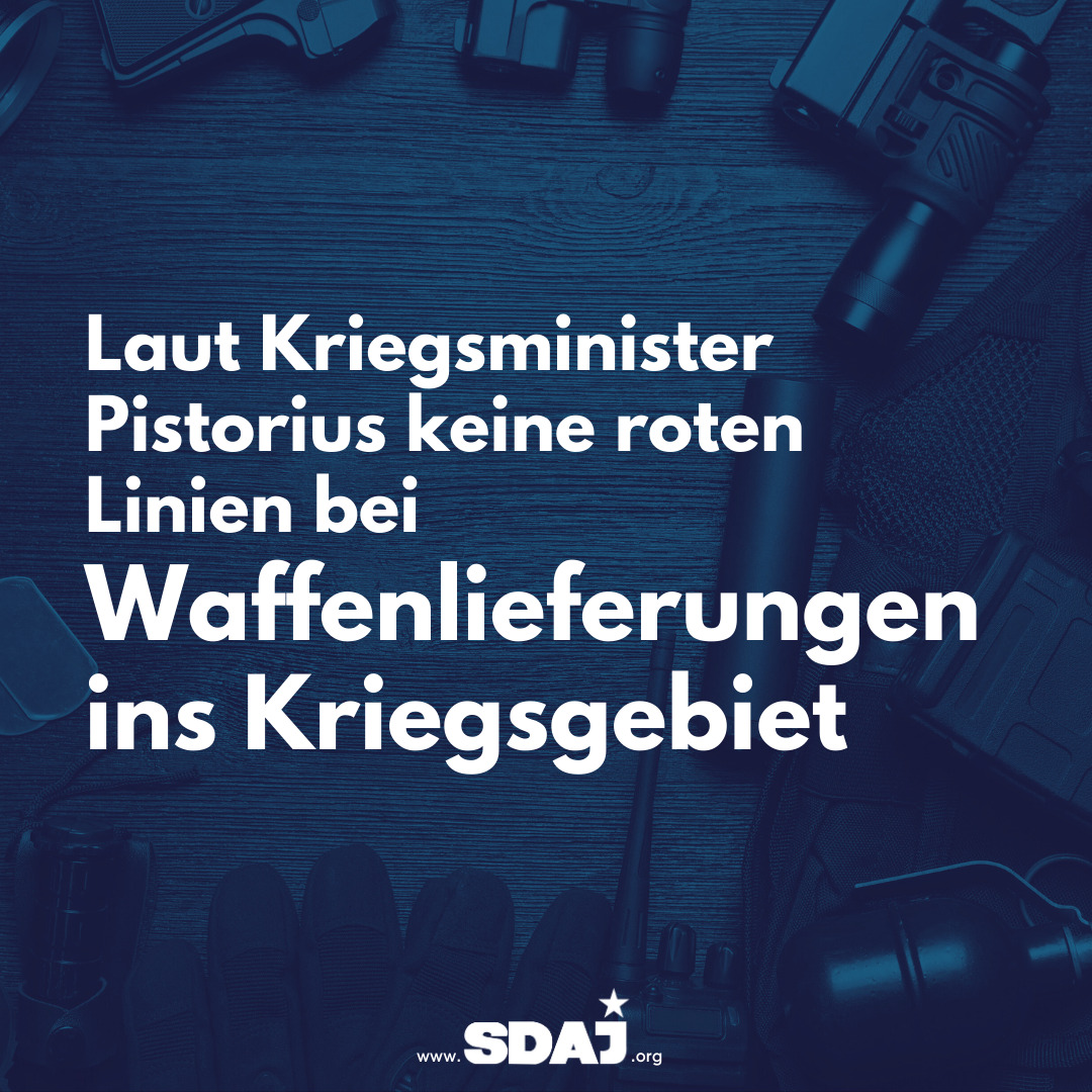 Laut Kriegsminister Pistorius keine roten Linien bei Waffenlieferungen ins Kriegsgebiet!