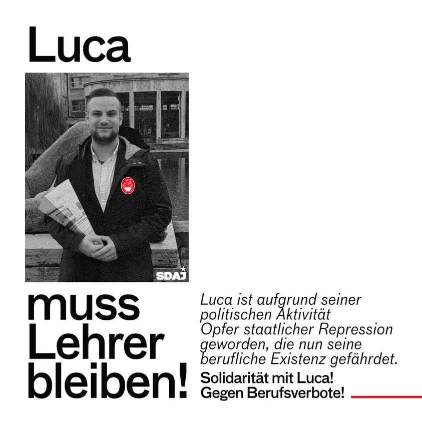 Luca muss Lehrer bleiben!